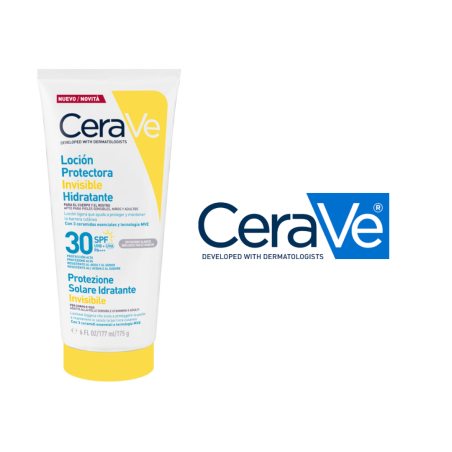 Cerave Loción Protectora Invisible Hidratante SPF30 177 ml
