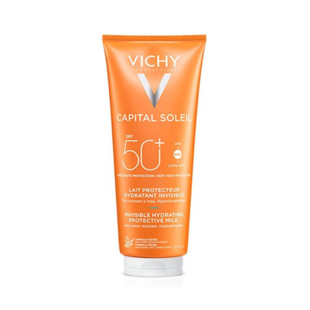 VICHY Capital Soleil Leche Familiar Protectora Solar Hidratante Invisible SPF 50+ 300 ml