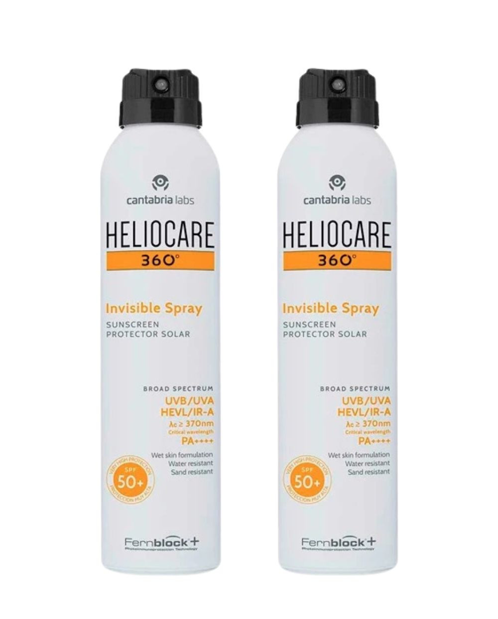 HELIOCARE 360 Invisible Spray SPF50+ Duplo 2 x 200 ml