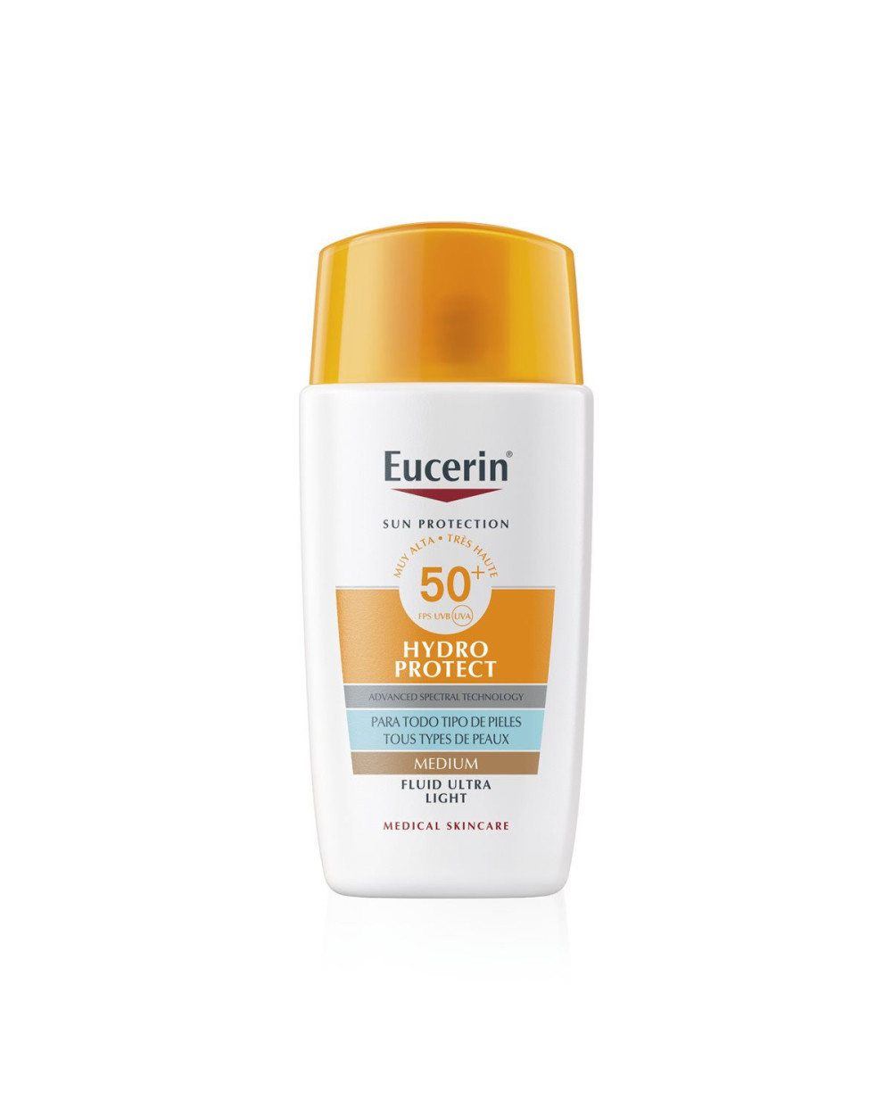 EUCERIN Hydro Protect Fluido Solar SPF50+ Tono Medio 50 ml