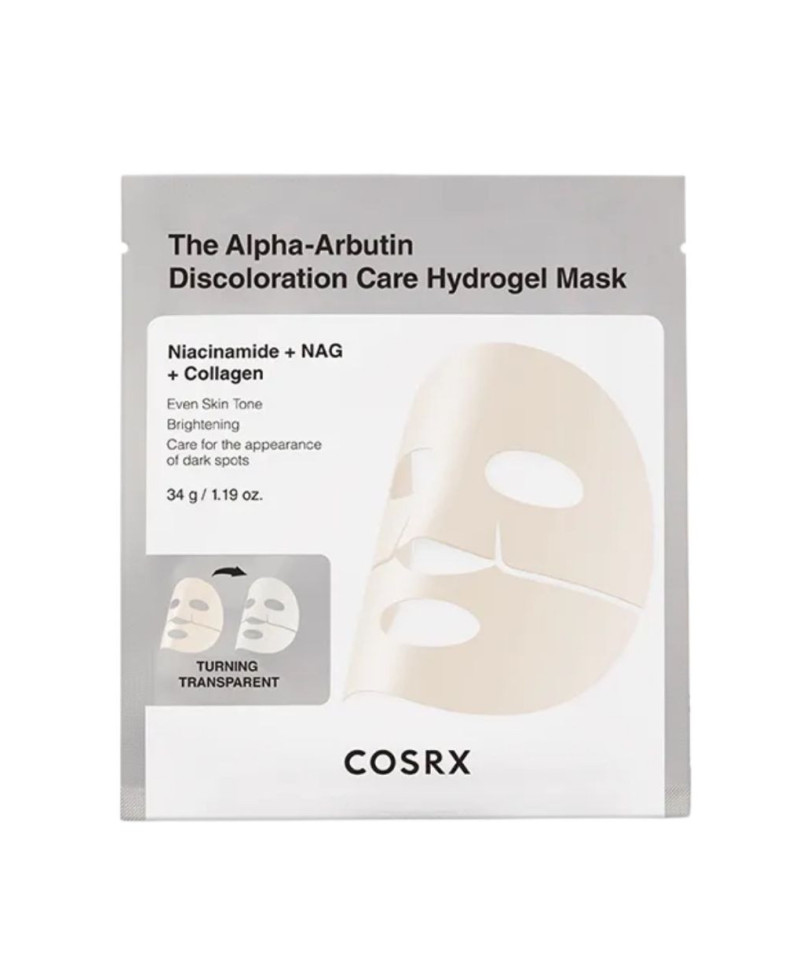 COSRX The Alpha-Arbutin Discoloration Care Hydrogel Mask
