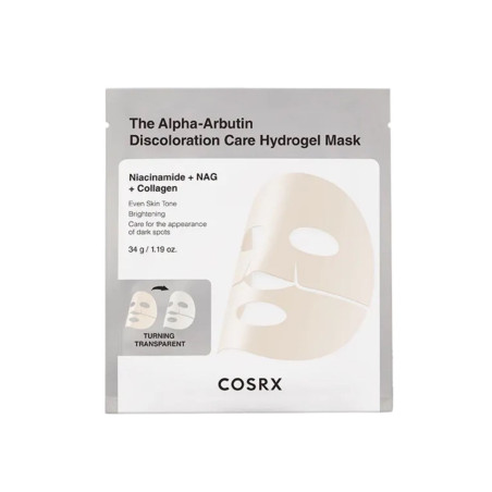 COSRX The Alpha-Arbutin Discoloration Care Hydrogel Mask