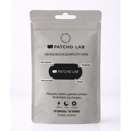 PATCHD LAB Cintas Bucales Negras 15 Unidades