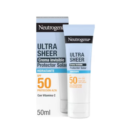 NEUTROGENA ULTRA SHEER SPF50 Crema Hidratante 50 ml