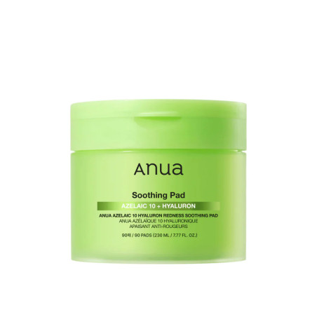 ANUA Soothing Pad Azelaic 10 + Hyaluron 90 Parches