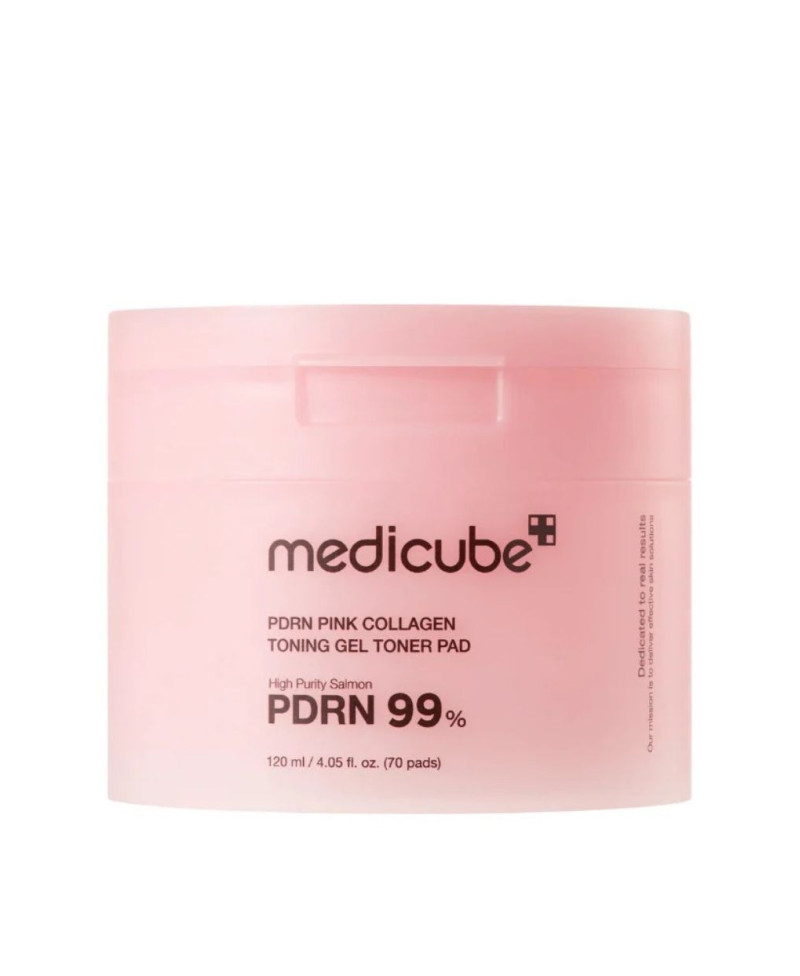 MEDICUBE PDRN Pink Collagen Gel Toner 70 Parches