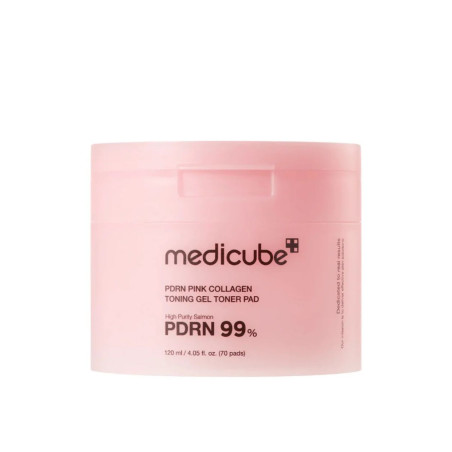 MEDICUBE PDRN Pink Collagen Gel Toner 70 Parches