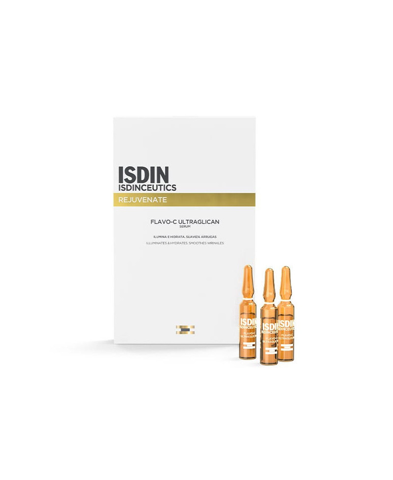 ISDIN Isdinceutics Flavo-C Ultraglican Ampollas 30 u