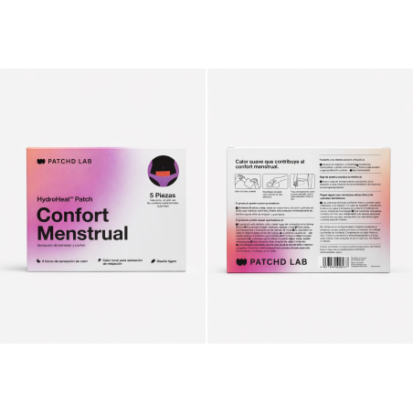 Patchd Lab Confort Menstrual alivio natural sin fármacos