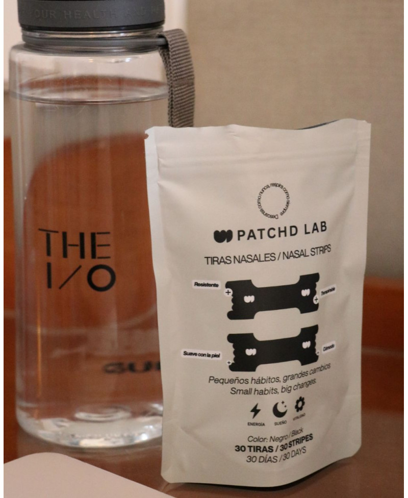 PATCHD LAB Tiras Nasales Negras 30 Unidades