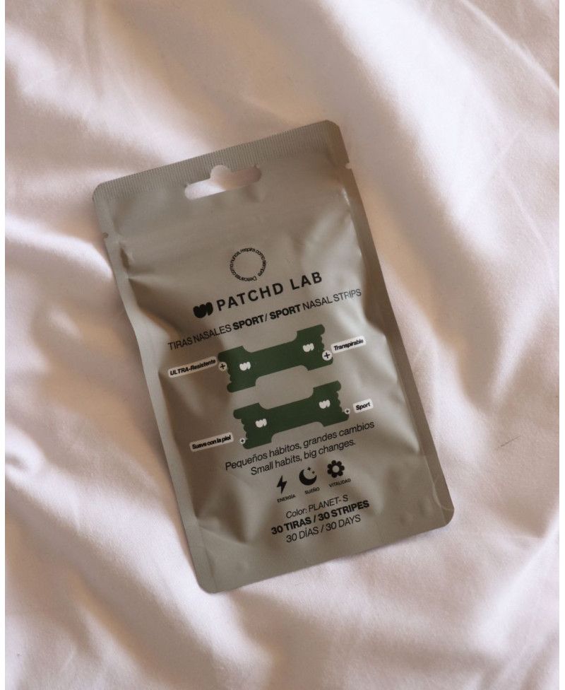 PATCHD LAB Tiras Nasales Sport Verde 30 Unidades