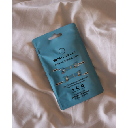 PATCHD LAB Tiras Nasales Infantiles Azul Estampada Planet-S 30 Unidades