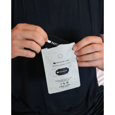 PATCHD LAB Cintas Bucales Negras 15 Unidades