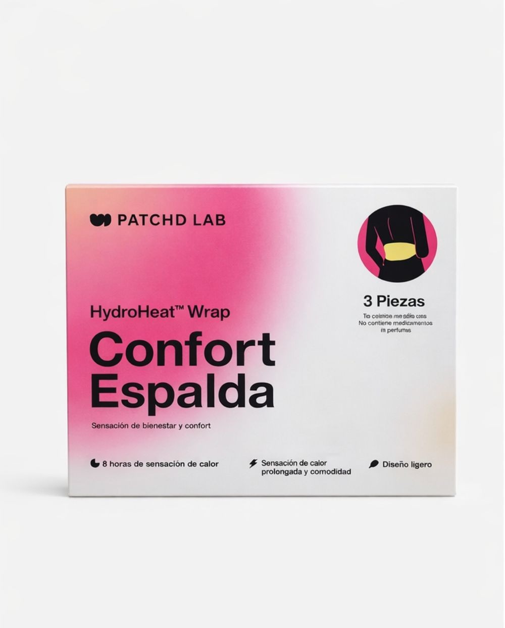 PATCHD LAB Confort Espalda 3 Unidades