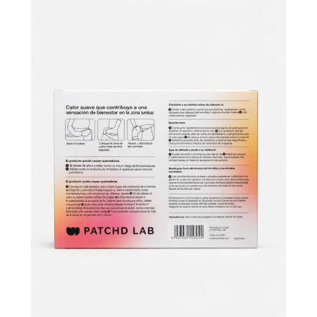 PATCHD LAB Confort Espalda 3 Unidades
