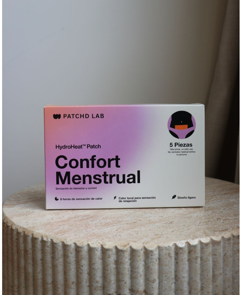 Patchd Lab Confort Menstrual alivio natural sin fármacos