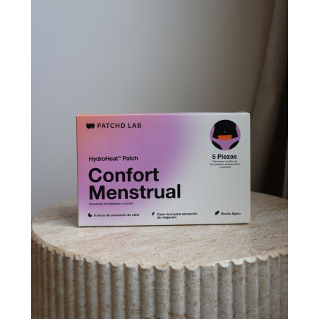 Patchd Lab Confort Menstrual alivio natural sin fármacos