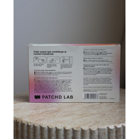 Patchd Lab Confort Menstrual alivio natural sin fármacos