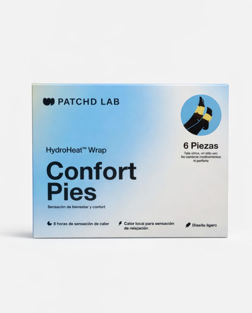 PATCHD LAB Confort Pies 6 Unidades