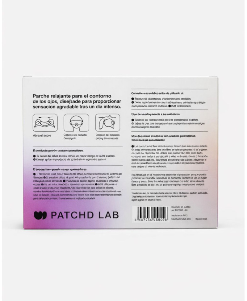 PATCHD LAB Relajante De Ojos 5 Unidades