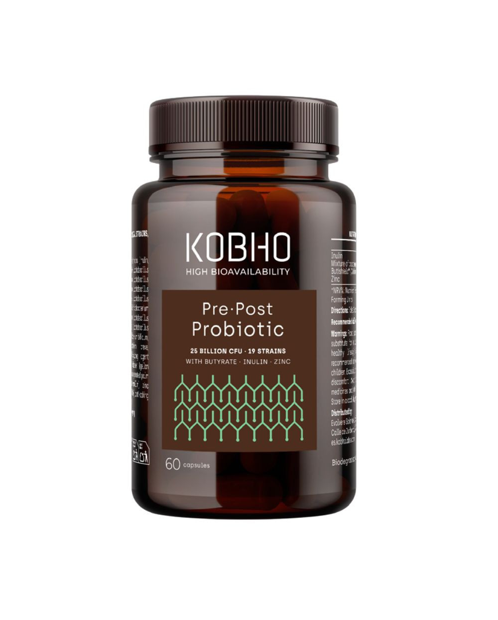 KOBHO Pre-Post Probiótico 60 Cápsulas