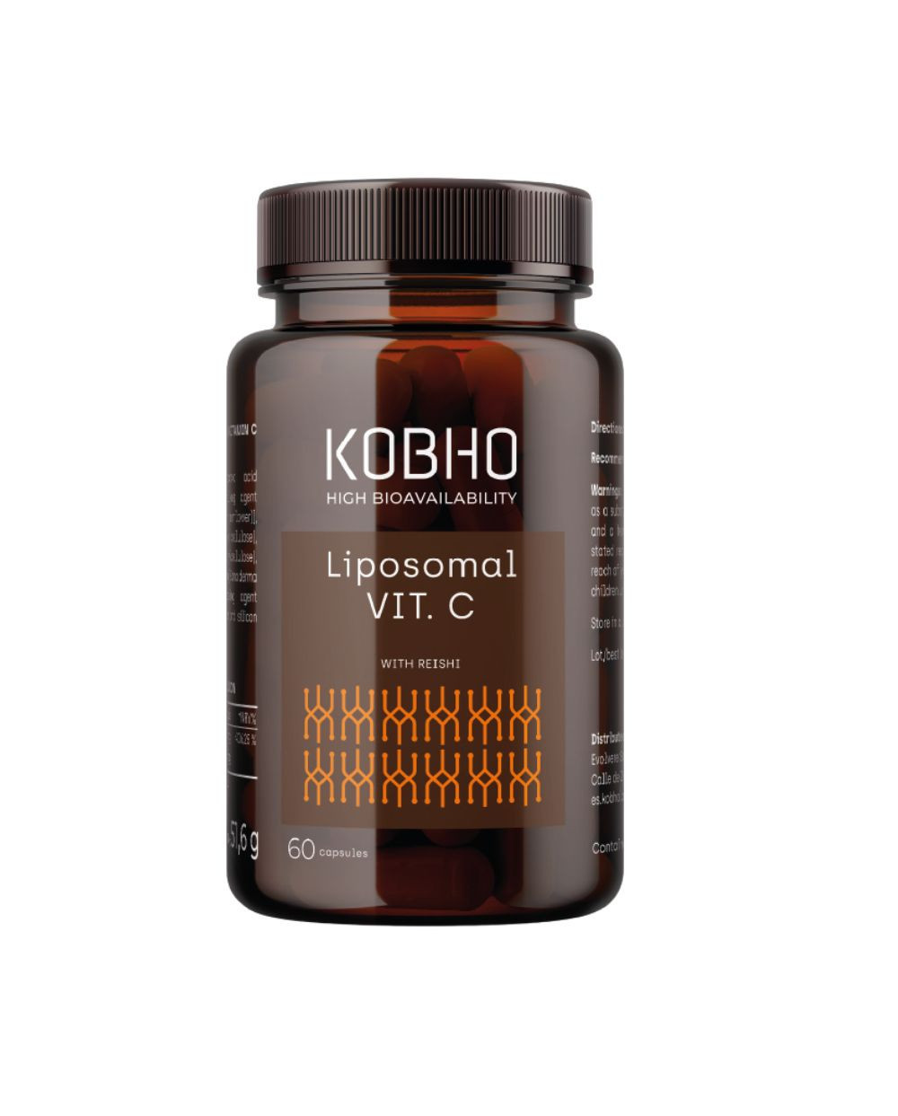 KOBHO Vitamina C Liposomal 60 Cápsulas