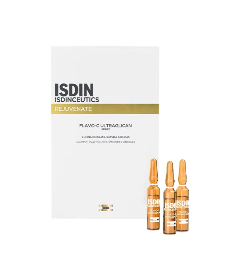 ISDIN Isdinceutics Rejuvenate Flavo-C Ultraglican Sérum 30 Ampollas
