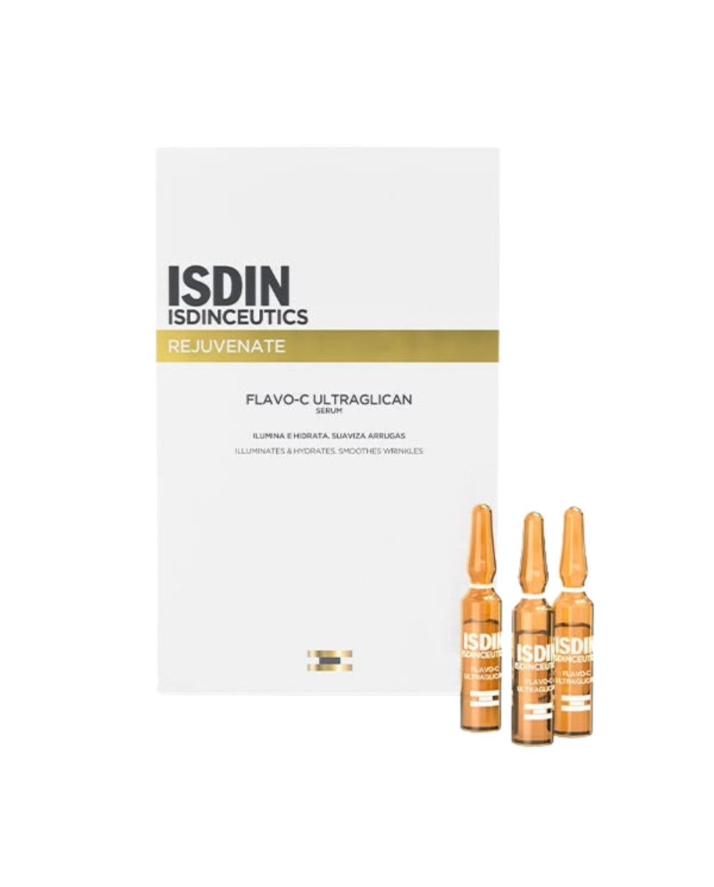 ISDIN Isdinceutics Rejuvenate Flavo-C Ultraglican Sérum 30 Ampollas
