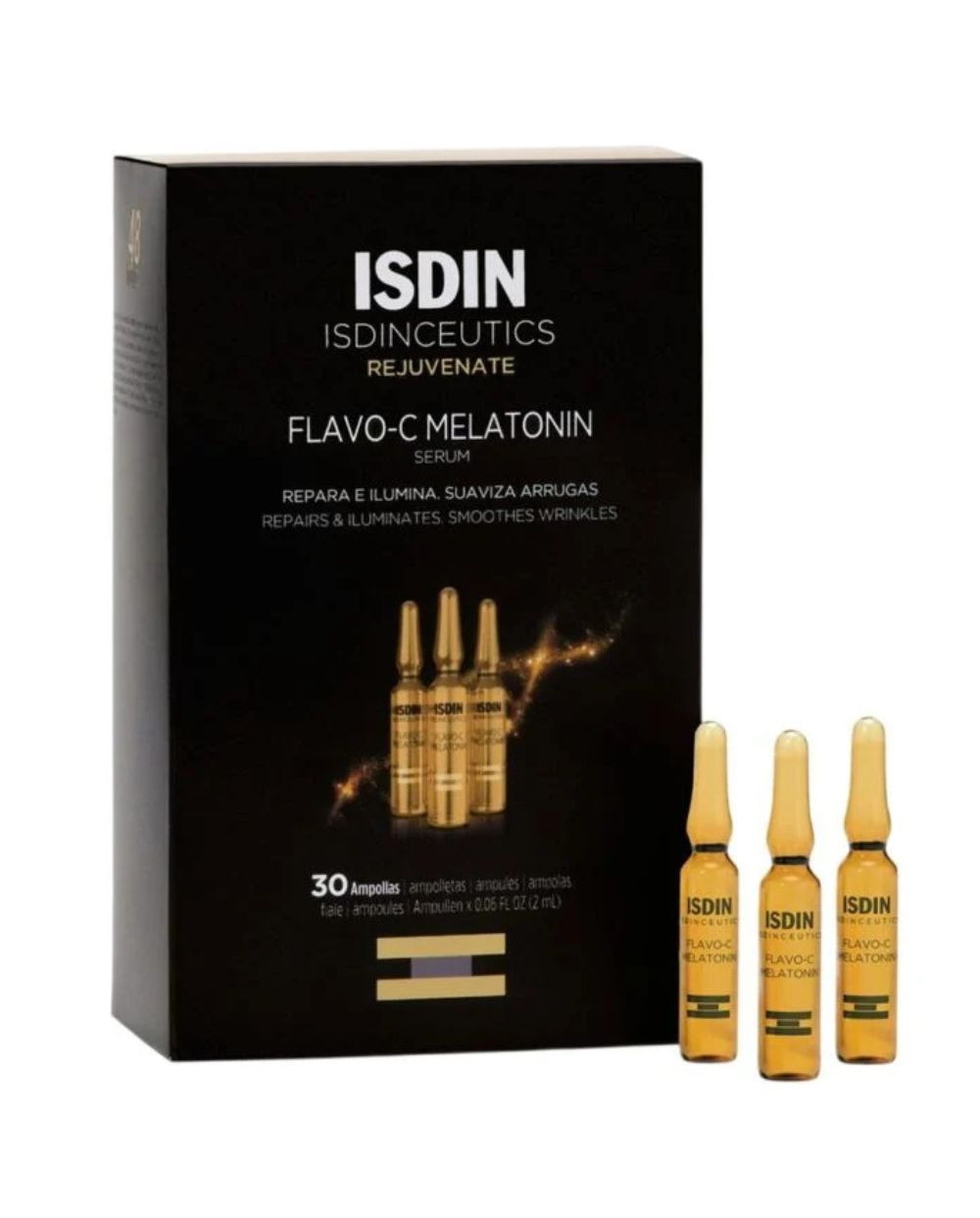 ISDIN Isdinceutics Rejuvenate Flavo-C Melatonin Serum 30 x 2 ml