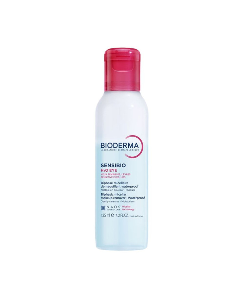 BIODERMA Sensibio H20 Eye Desmaquillante Bifásico Ojos y Labios 125 ml
