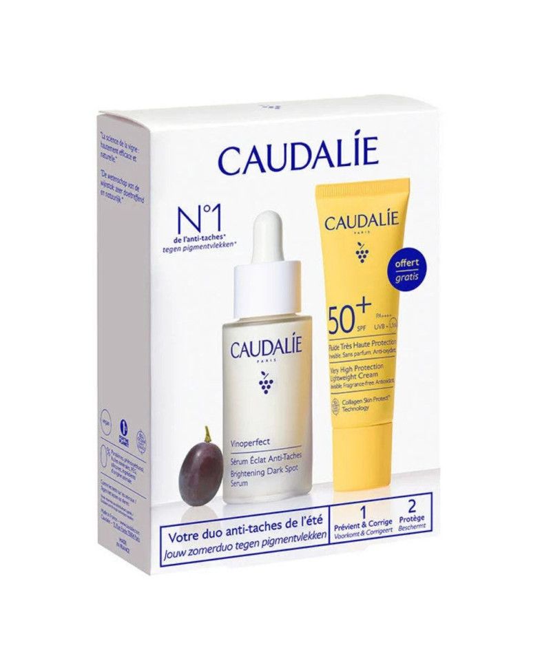CAUDALIE Vinoperfect Pack Serum Antimanchas 30 ml + Regalo Solar SPF50+ 20 ml