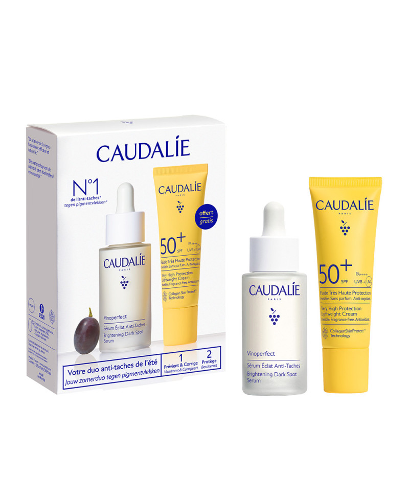 CAUDALIE Vinoperfect Pack Serum Antimanchas 30 ml + Regalo Solar SPF50+ 20 ml