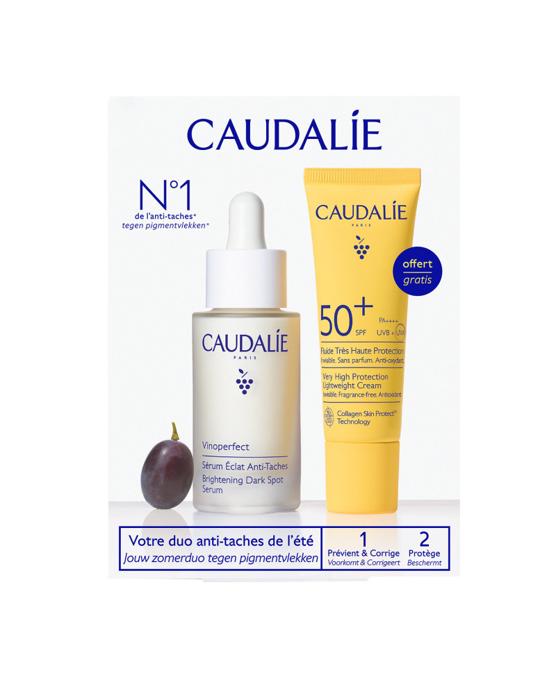 CAUDALIE Vinoperfect Pack Serum Antimanchas 30 ml + Regalo Solar SPF50+ 20 ml
