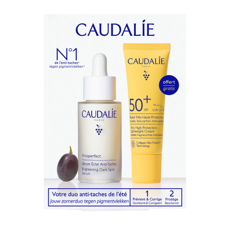 CAUDALIE Vinoperfect Pack Serum Antimanchas 30 ml + Regalo Solar SPF50+ 20 ml