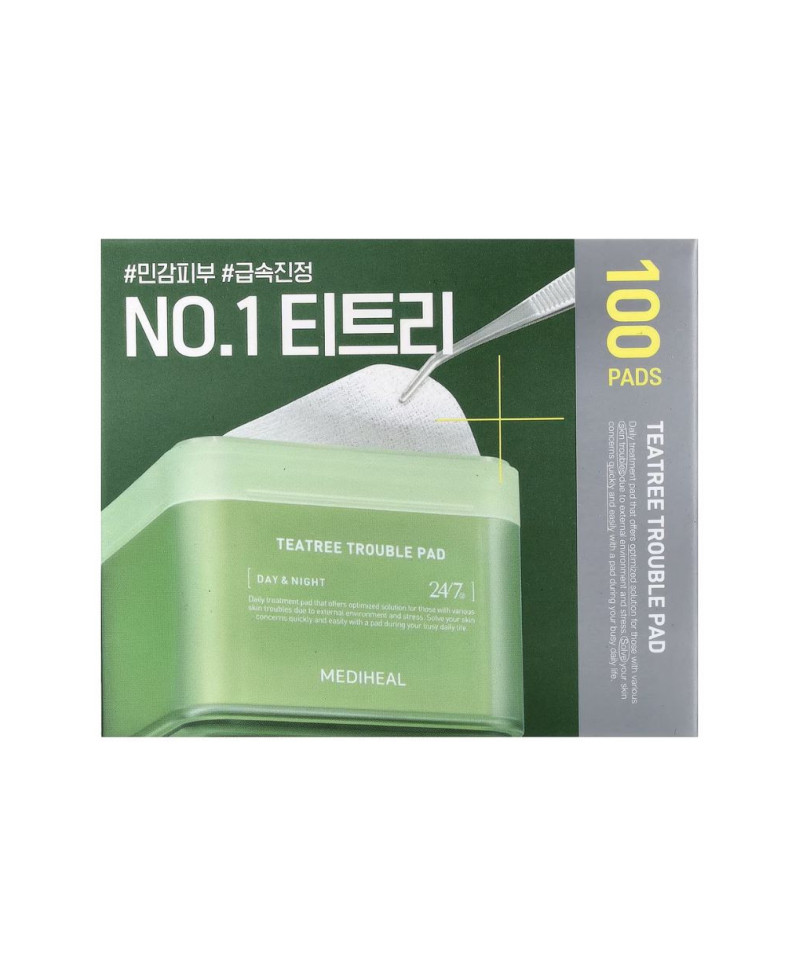 MEDIHEAL Teatree Trouble 100 Pads