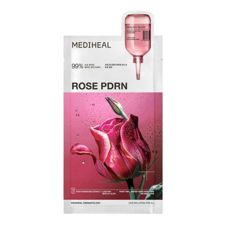 MEDIHEAL Rose PDRN Mascarilla Facial 24 ml