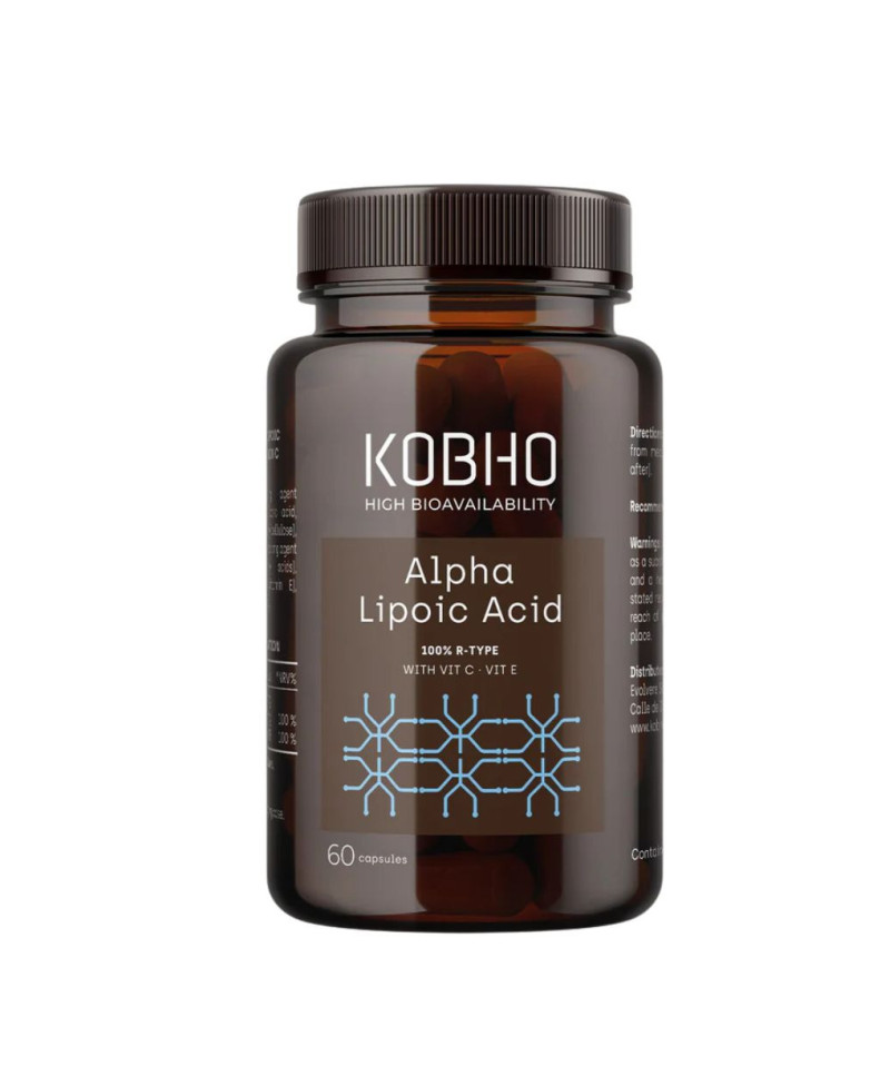 KOBHO Alpha Lipoic Acid 60 Cápsulas