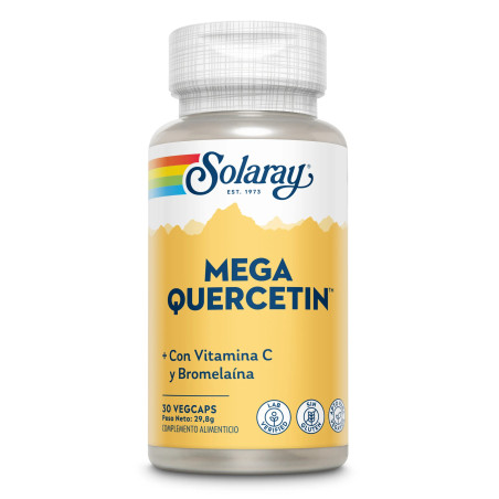SOLARAY Mega Quercetin 30 Cápsulas