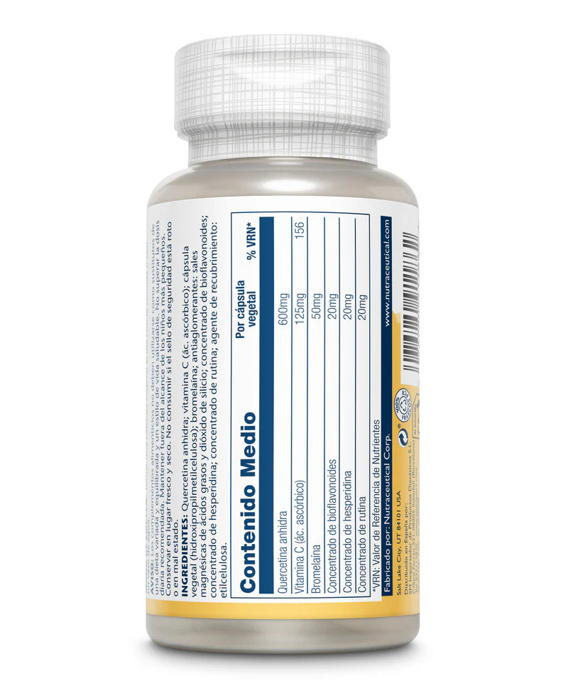 SOLARAY Mega Quercetin 30 Cápsulas