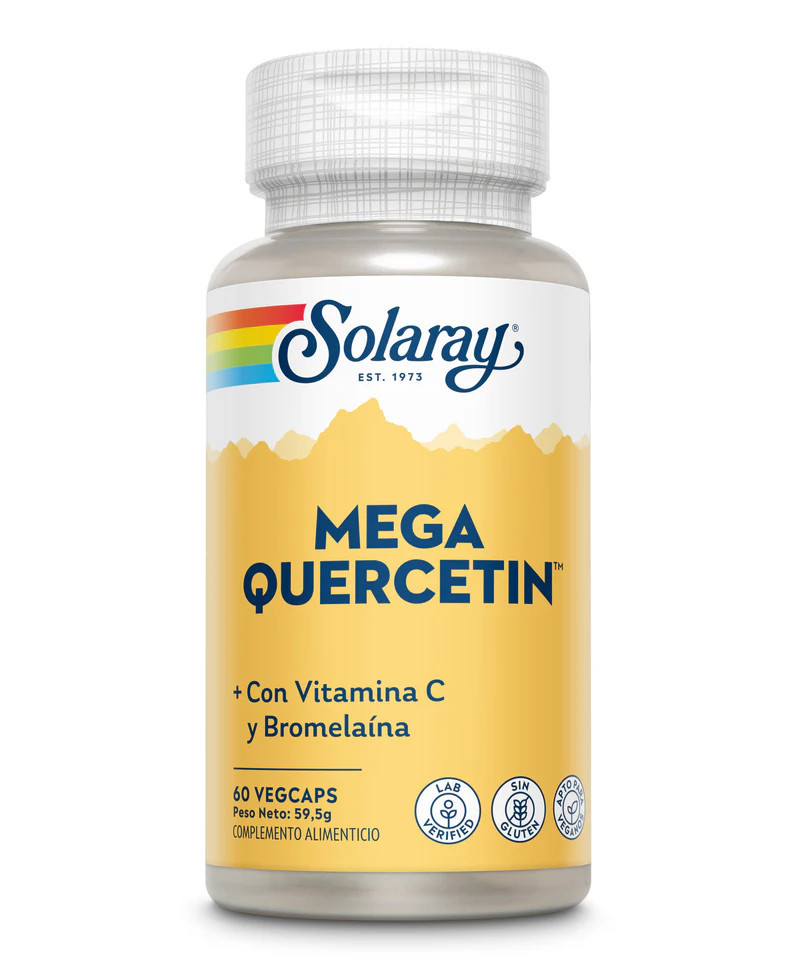 SOLARAY Mega Quercetin 60 Cápsulas