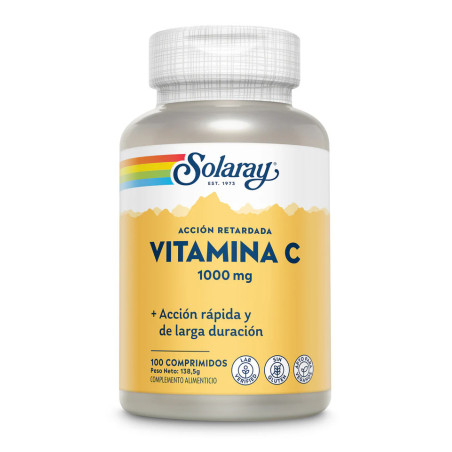 SOLARAY Vitamina C 1000 MG 100 Comprimidos