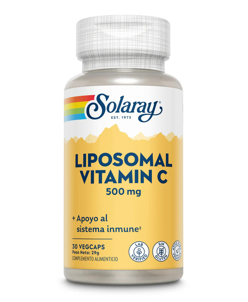 SOLARAY Vitamina C Liposomal 500 mg 30 Cápsulas