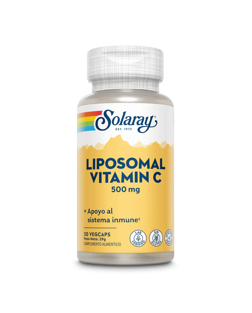 SOLARAY Vitamina C Liposomal 500 mg 30 Cápsulas