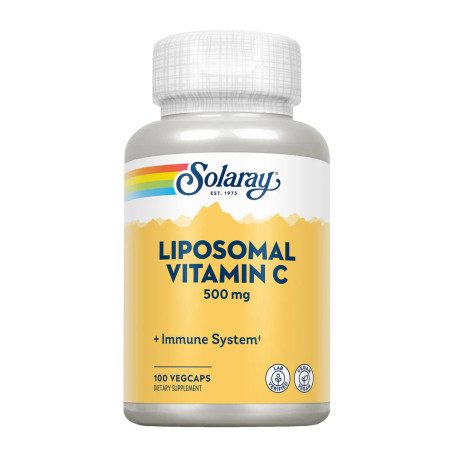 SOLARAY Vitamina C Liposomal 500 mg 100 Cápsulas