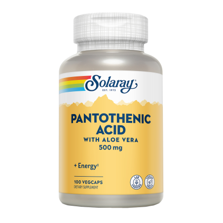 SOLARAY Pantotenic Acid 100 Cápsulas