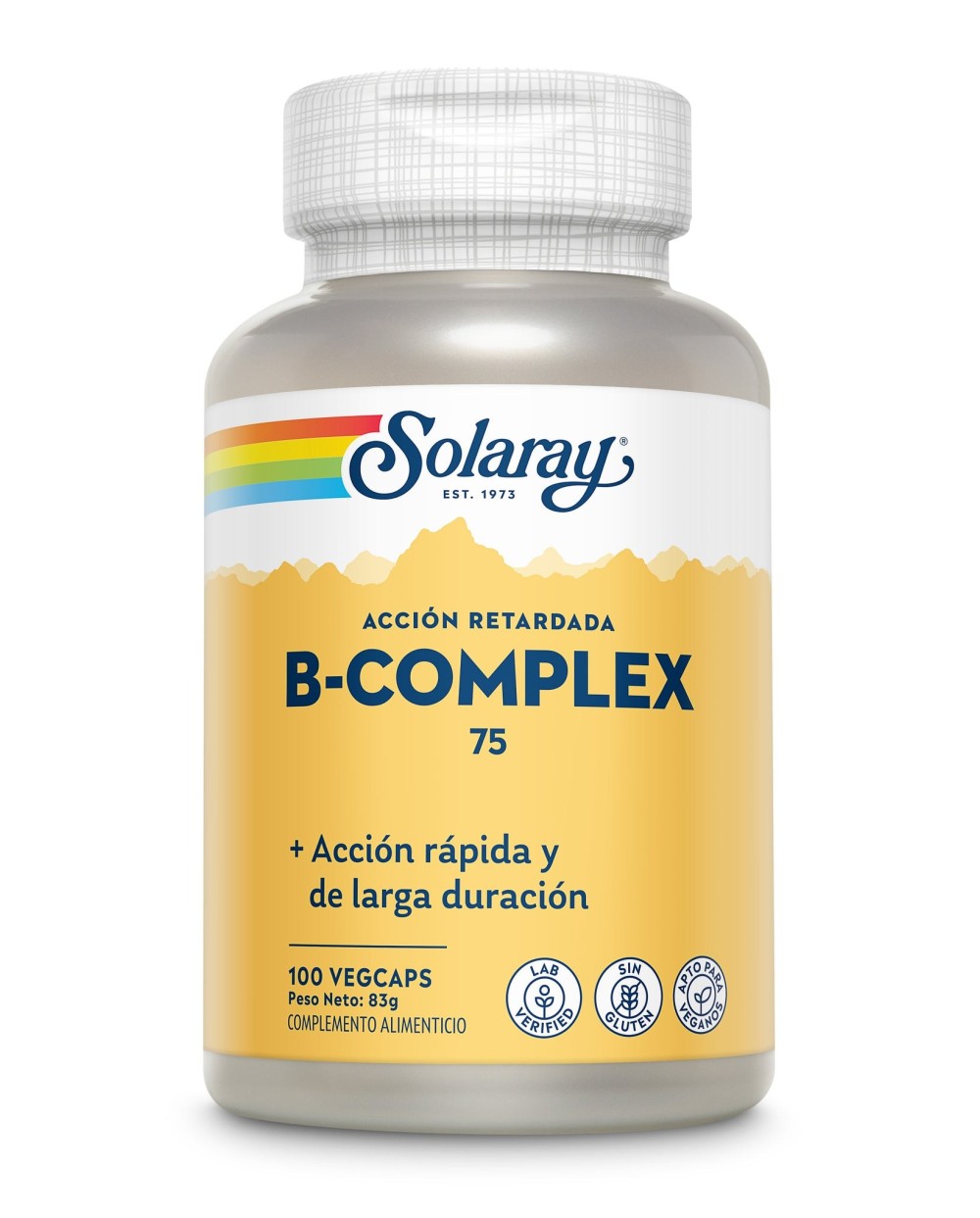 SOLARAY B Complex 75 100 Cápsulas