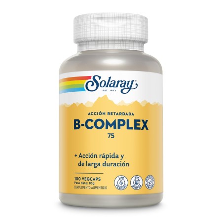 SOLARAY B Complex 75 100 Cápsulas