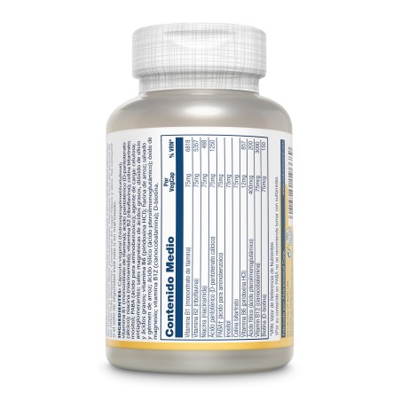 SOLARAY B Complex 75 100 Cápsulas