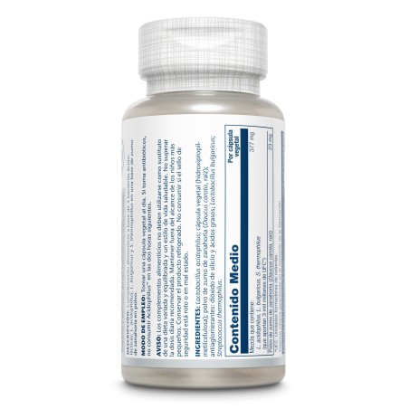 SOLARAY Acidophilus Vegan 30 Cápsulas