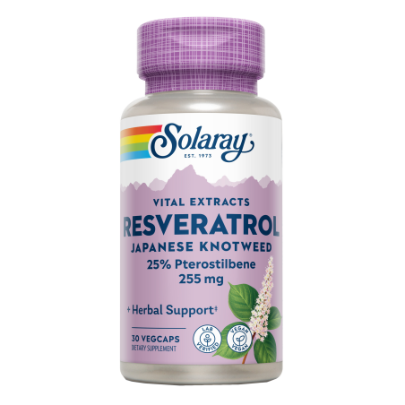 SOLARAY Resveratrol 30 Cápsulas